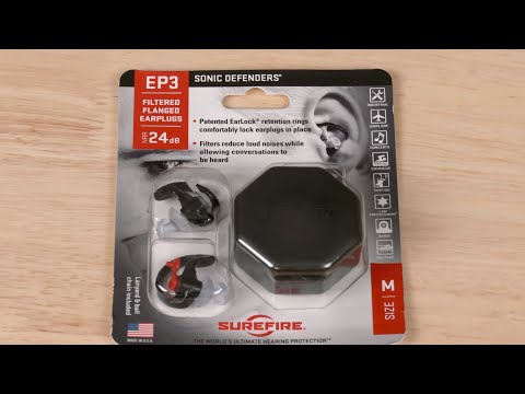 Introduction to SureFire's EP3 Sonic Defenders