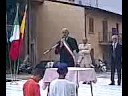 Grumello del Piano: P.za Aquileia Discorso del Sindaco Bruni