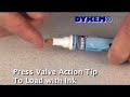 Rinz Off Water Removable Marker by DYKEM