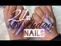The Best 14 21St Birthday Nail Ideas