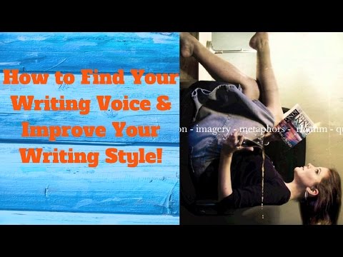 how to discover your writing voice