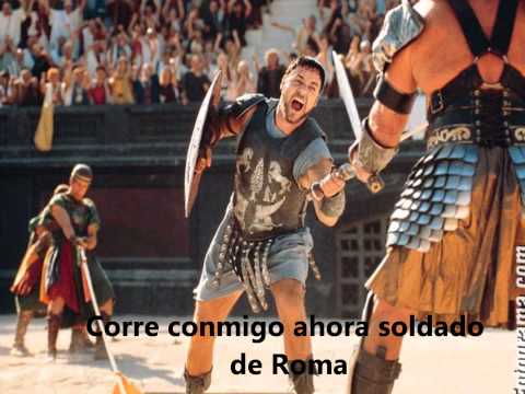 CANCION PELICULA GLADIADOR cancion pelicula gladiador: