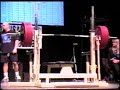 644 lb ipf bench press world record - tim anderson @ 2008 usapl bench press nationals!