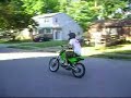 90cc Dirtbike top speed run and a bit of wheelies 90cc Dirtbike top speed run and a bit of wheelies