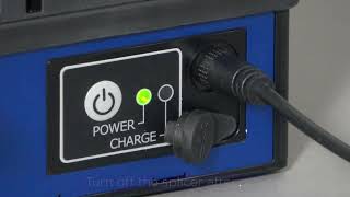 Connecting the AC adapter