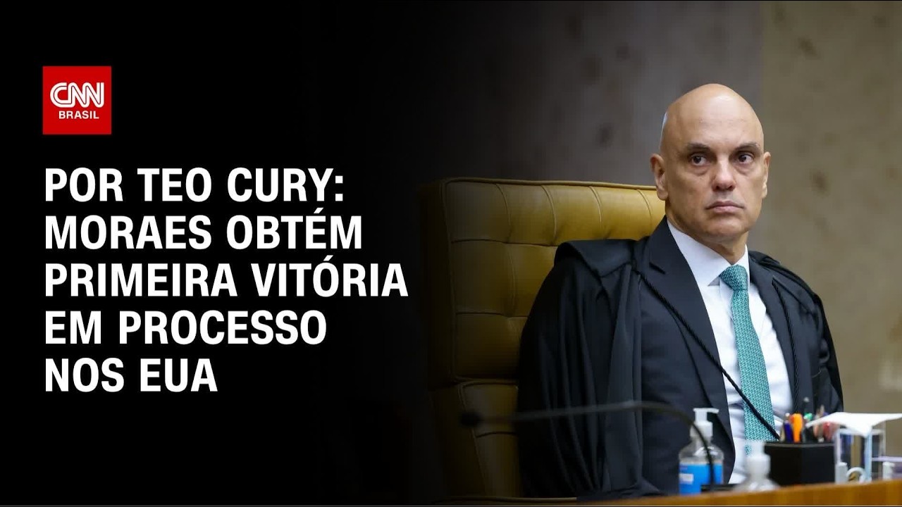 Moraes obtém primeira vitória em processo nos EUA | LIVE CNN