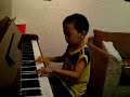 6 year old piano: Cush plays tan-ta-nan-ta-nan 6 year old piano: Cush plays tan-ta-nan-ta-nan