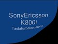 SonyEricsson K800i Tastaturbeleuchtung