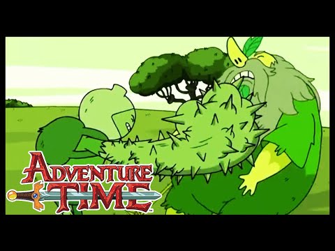 Grass Finn meets his creator! | Adventure Time | Cartoon Network