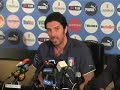 Intervista a Buffon: secondo giorno a Coverciano