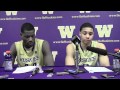Abdul Gaddy and Darnell Gant postgame UCLA Feb. 2