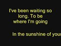 Cream - Sunshine of Your Love Lyrics