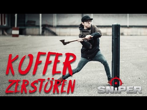 Waffenkoffer mit AXT zerstören?!? Extremtest Nuprol, VFC, Fosco | Sniper-as.de
