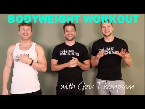 Holiday Bodyweight workout with Chris Thompson
