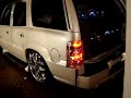2002 Caddy on bagz.  Hittin some switches Rockford T15k amps