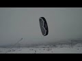 Snowkiting the Badlands Xmas 2008