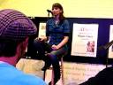 Natalie Weiss singing \"Kiss the Air\"