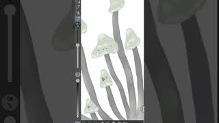 Time-lapse mushroom study- #Funguary prompt 14- mycena maculata #draweveryday2022 #timelapseart
