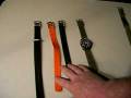 Maratac Watch Straps and how to wear them.