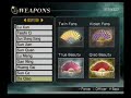 Warriors Orochi: Weapons Warriors Orochi: Weapons