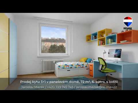 Video Prodej bytu 3+1 s lodžií, původní stav