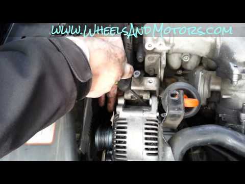 How to replace alternator on Audi A6 (C6 2.0 TDI)