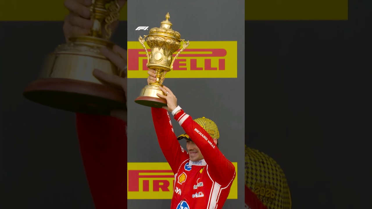 Charles Leclerc’s Smile Says It All ☺️