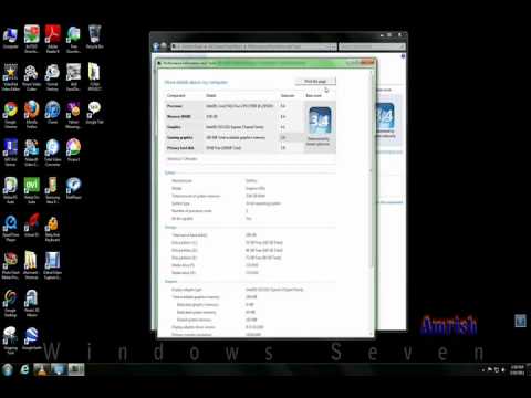 how to know system information in windows 7