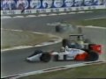 F1 1988 Senna Mclaren Crash Italy GP Monza Schlesser Replays Final Laps Ferrari BBC