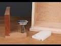 Drawer Lock Router Bit Setup