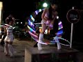 ??????LED hooping at Tokyo Design Flow at Omote-sando ??????LED hooping at Tokyo Design Flow at Omote-sando