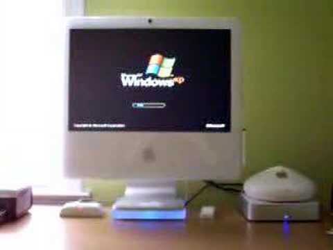 I used Apples Bootcamp software, and it works flawlessly. Windows XP is a backtrack but I need it so I can use programs my college supplies me with.