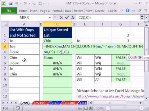 how to remove duplicates in a excel