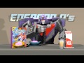 Astrotrain vs Cereal Commercial - Energon-os 2011 byNGSMOOV