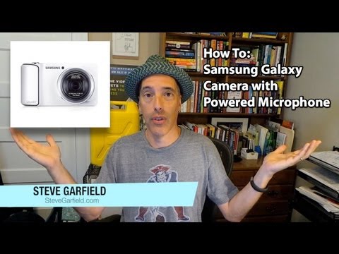 how to attach microphone to camera