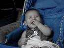 Mati en su coche