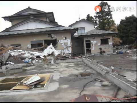 県警による双葉町・浪江町での捜索（４月２５日）[8]