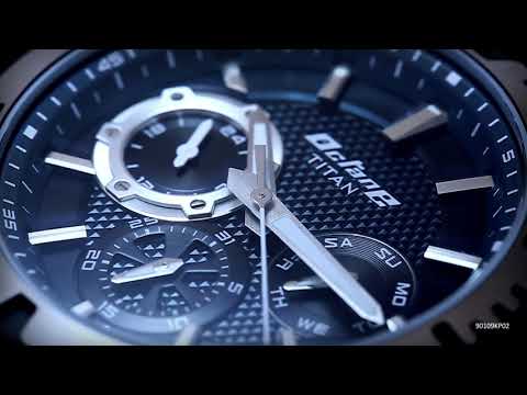 Buy Online Titan Quartz Multifunction Blue Dial Nylon Strap Watch