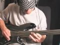 Fred Frizz plays fretless bass