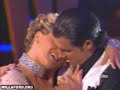 willa ford and maksim chmerkovskiy dance the waltz during week 4 of the 3rd season of dancing with the star's third season.

video capped by willaford.org