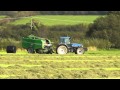 Silage 2011 - Baling with New Holland and McHale