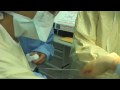 Daddy cuts umbilical cord