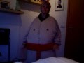 Fat kid dansing