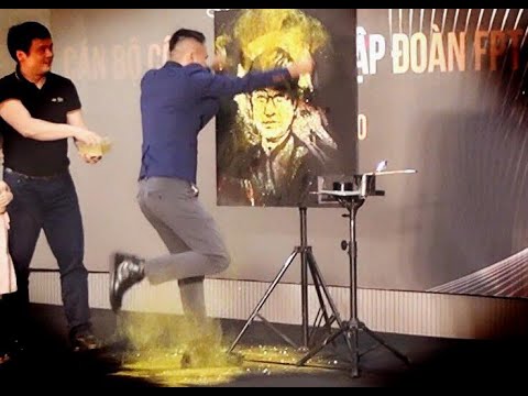 Vẽ tranh biểu diễn bằng kim tuyến FPT 2021 Vẽ tranh biểu diễn bằng kim tuyến FPT 2021