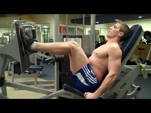 how to perform leg press