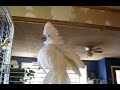 Blowdrying my cockatoo