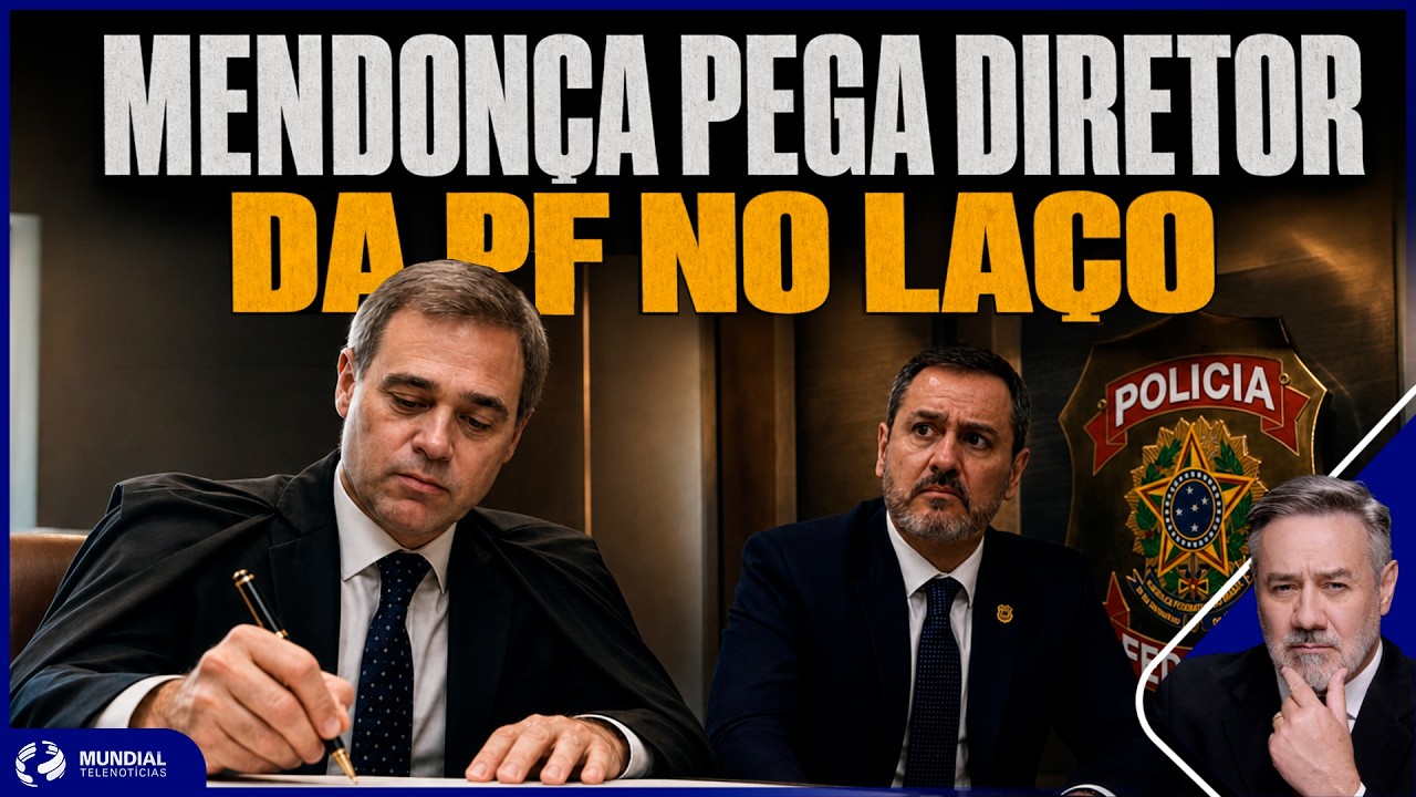 Andrei Rodrigues foi AFASTADO da POLÍCIA FEDERAL #andremendonça  #policiafederal  #stf