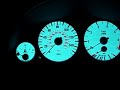 Glow gauges in 97 BMW E39 540i. Same as E38 & X5 Glow gauges in 97 BMW E39 540i. Same as E38 & X5