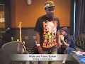 travis barker working on wale's album.
