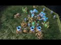Just released gameplay footage from the most recent pre-beta build of Starcraft 2. Moletrap, Diggity, and Psyonic Reaver conducted a live QA session about what they learned about SC2 at Blizzard's press conference on June 22. It's now available as a podcast at: sc2gg.com